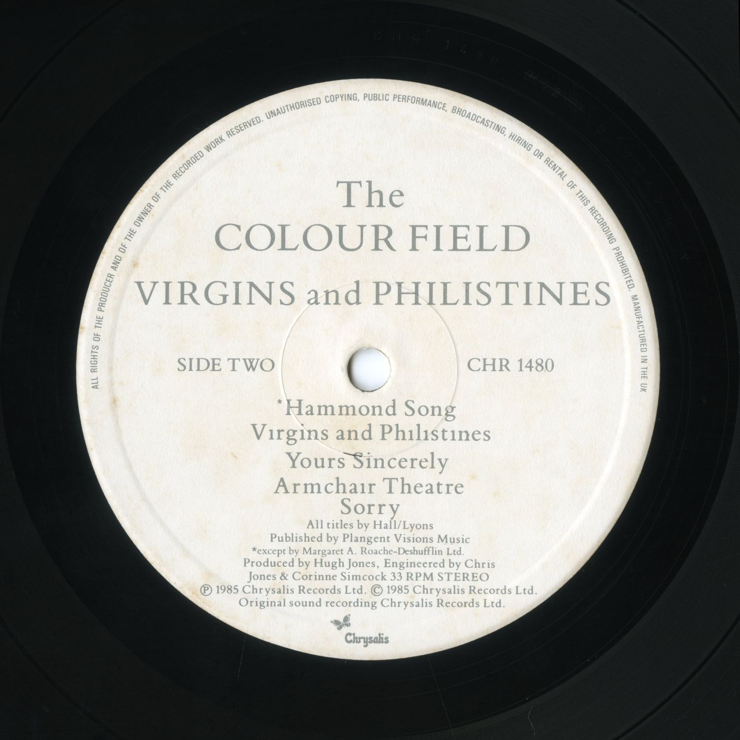 The Colour Field『Virgins And Philistines』04